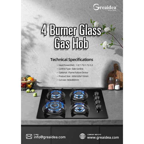 All About Glass Top Gas Hobs: Pros and Cons