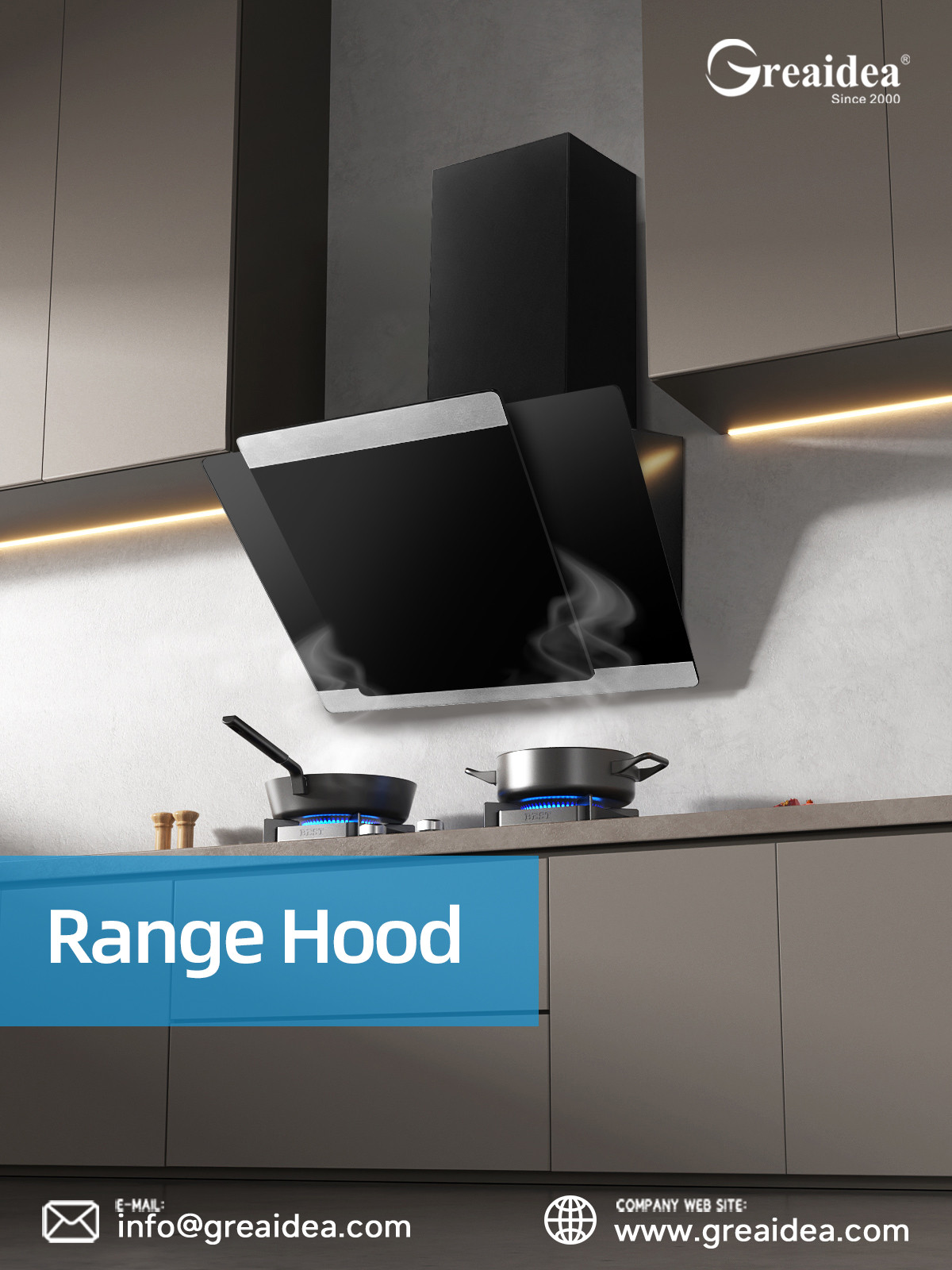 How to Ventilate a Range Hood on an Interior Wall?