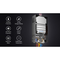 Flue Duct Gas Water Heater JSD-W2