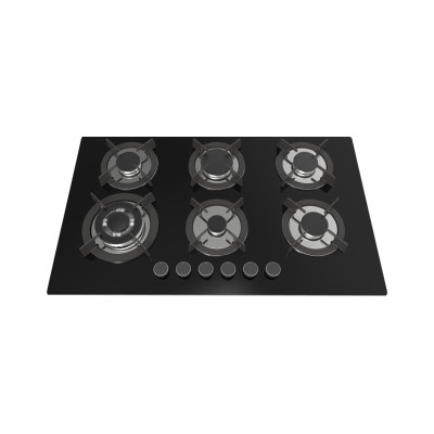 6 Burner Glass Gas Hob MGBG-876C3|36 inch