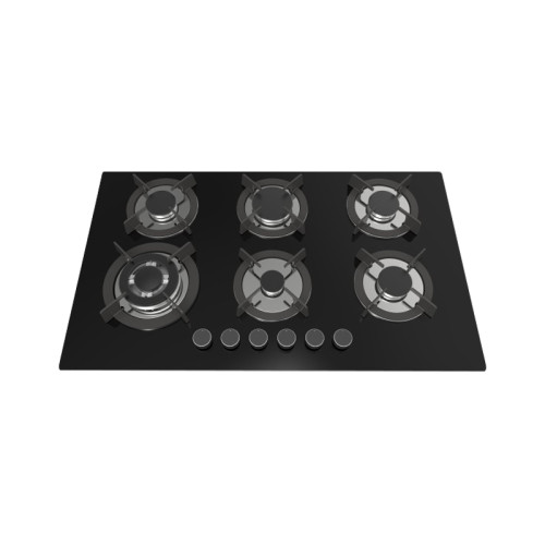 6 Burner Glass Gas Hob MGBG-876C3|36 inch