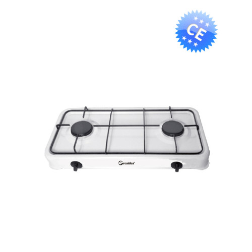 Camping 2 burner portable gas cooker with painting body TGW2-B-3