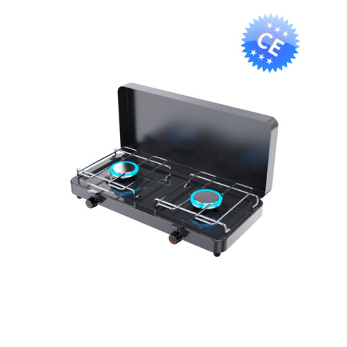 Camping 2 burner portable gas cooker | SG-208-CM