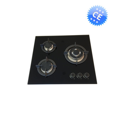 3 Burner Glass Gas Hob MGBG-603|600mm