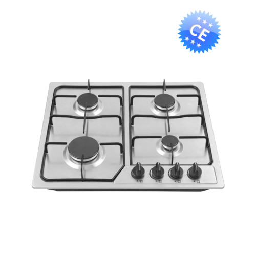 4 Burner Stainless Steel Gas Hob|MGBS-604C|590mm