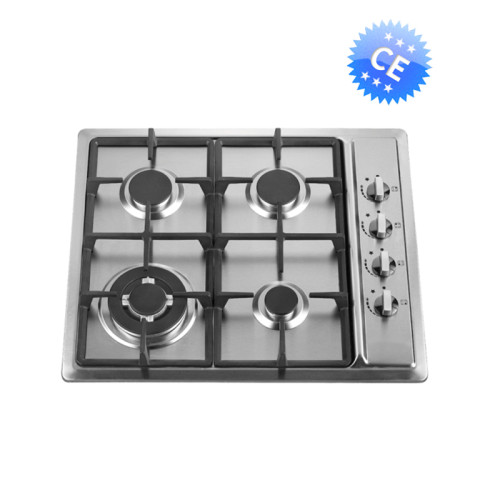 4 Burner Stainless Steel Gas Hob|MGBS-604D|590mm