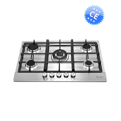 5 Burner Stainless Steel Gas Hob|MGBS-875|860mm