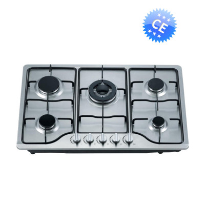 5 Burner Stainless Steel Gas Hob|MGBS-875B|860mm