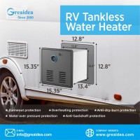 Calentador de agua a gas para vehículos recreativos de exterior CZ-001A