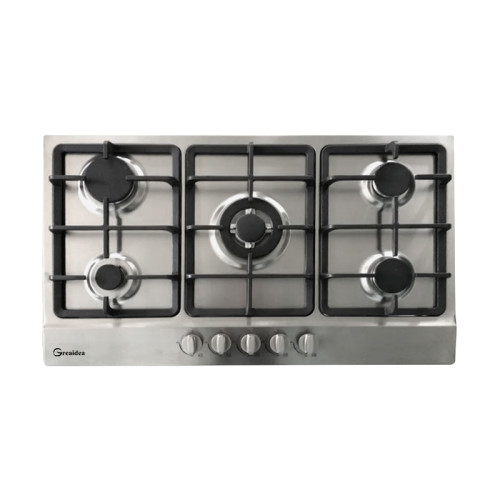 5 Burner Stainless Steel Gas Hob HC87-509S