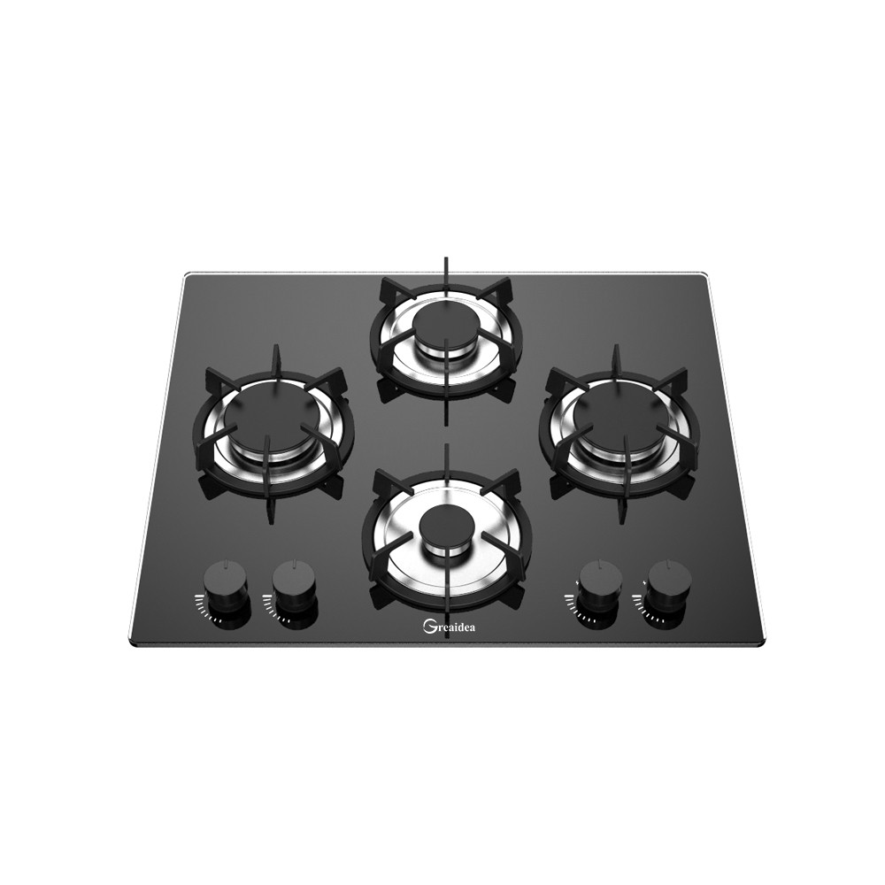 4 Burner Glass Gas Hob MGBG-604C3|600mm