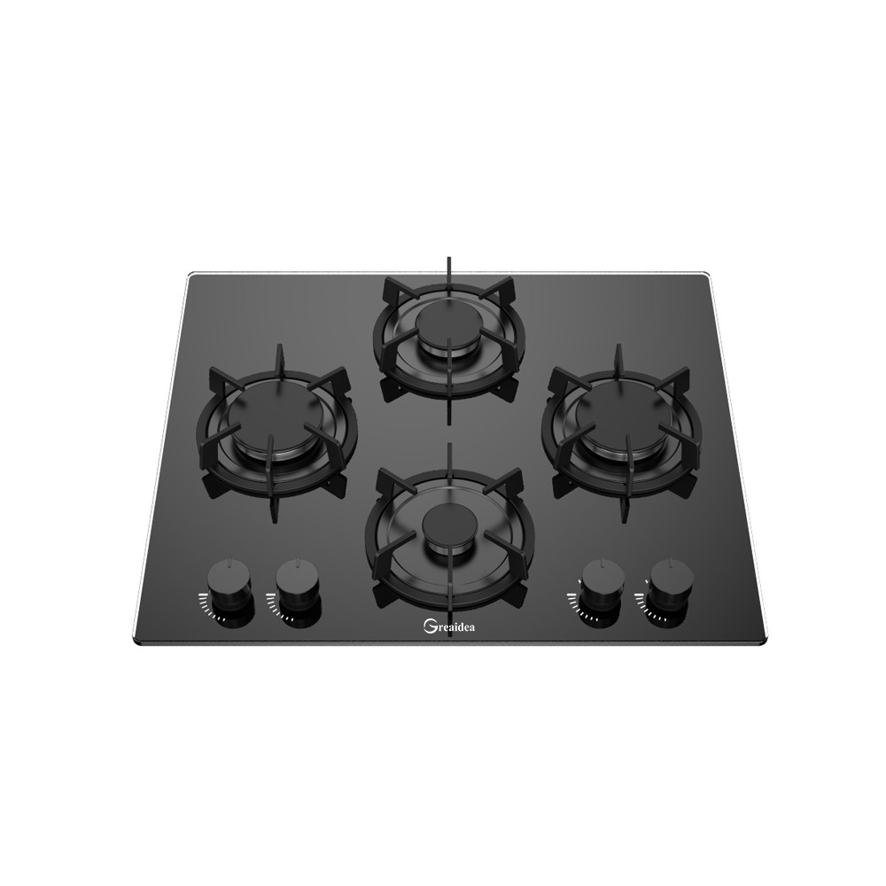 4 Burner Glass Gas Hob MGBG-604C3|600mm