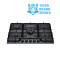 5 Burner Glass Gas Hob MGBG-775T|770mm