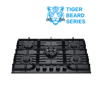 5 Burner Glass Gas Hob MGBG-775T|770mm