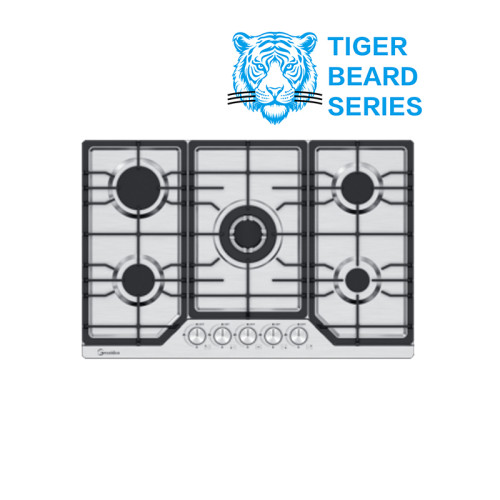 5 Burner Stainless Steel Gas Hob MGBS-765T|760mm