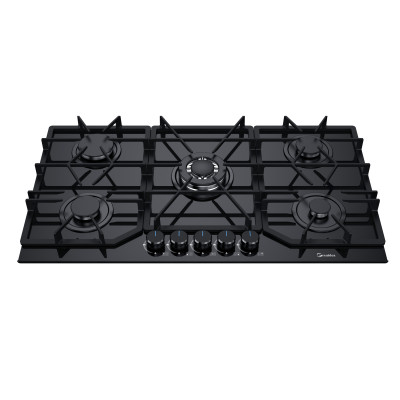 5 Burner Glass Gas Hob MGBG-905C
