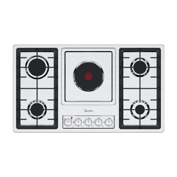 Greaidea's five burners gas electrical stove