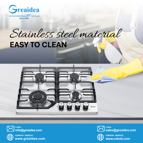 How to Clean a Stainless Steel Gas Hob Without Scratches?