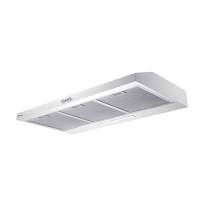Campana extractora de escape delgada de acero inoxidable MCHS-600S
