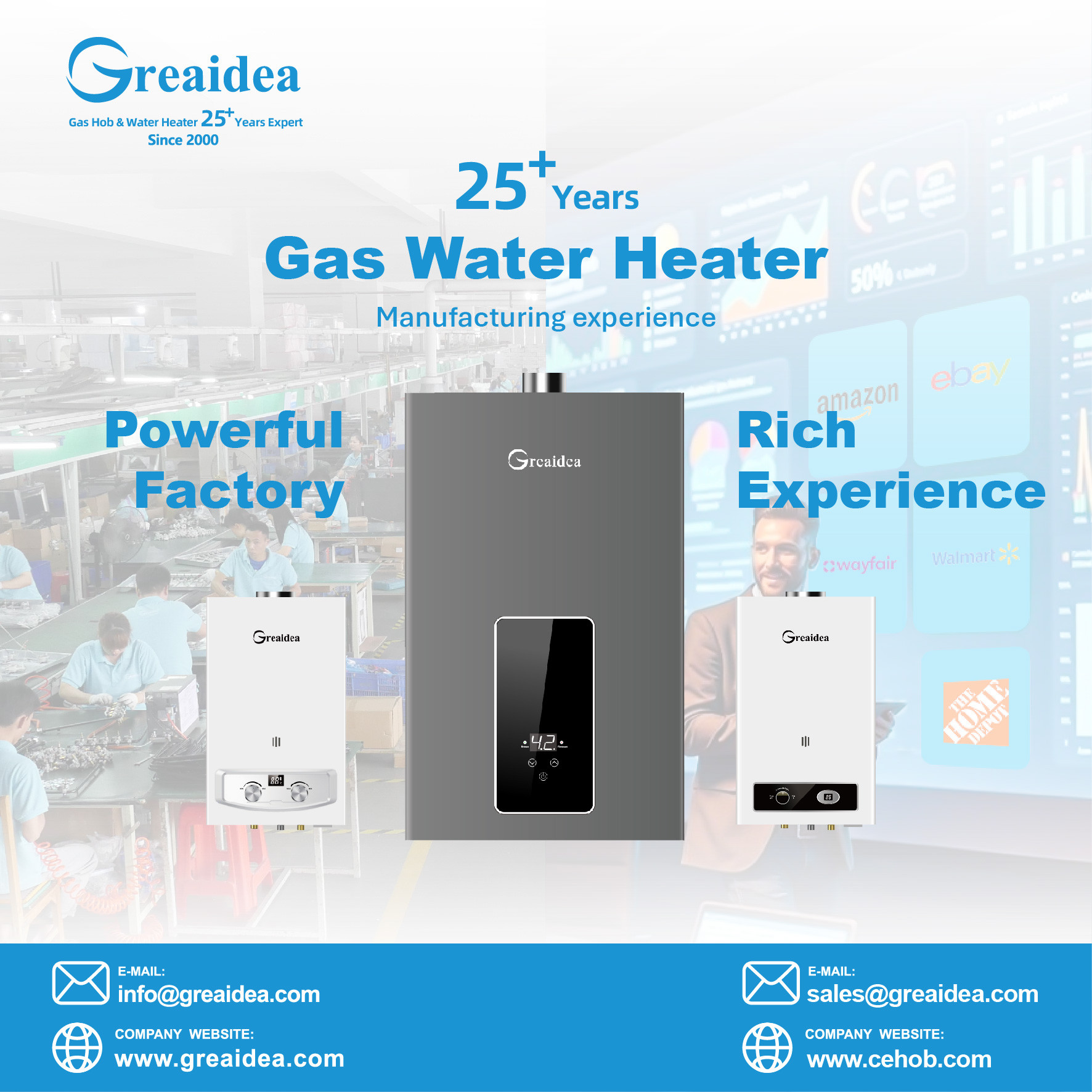 How Gas Water Heater Brands Can Launch Bestsellers on E-Commerce Platforms with the Right OEM Partner