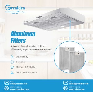 S/S Slim Exhaust Range Hood MCHS-600S