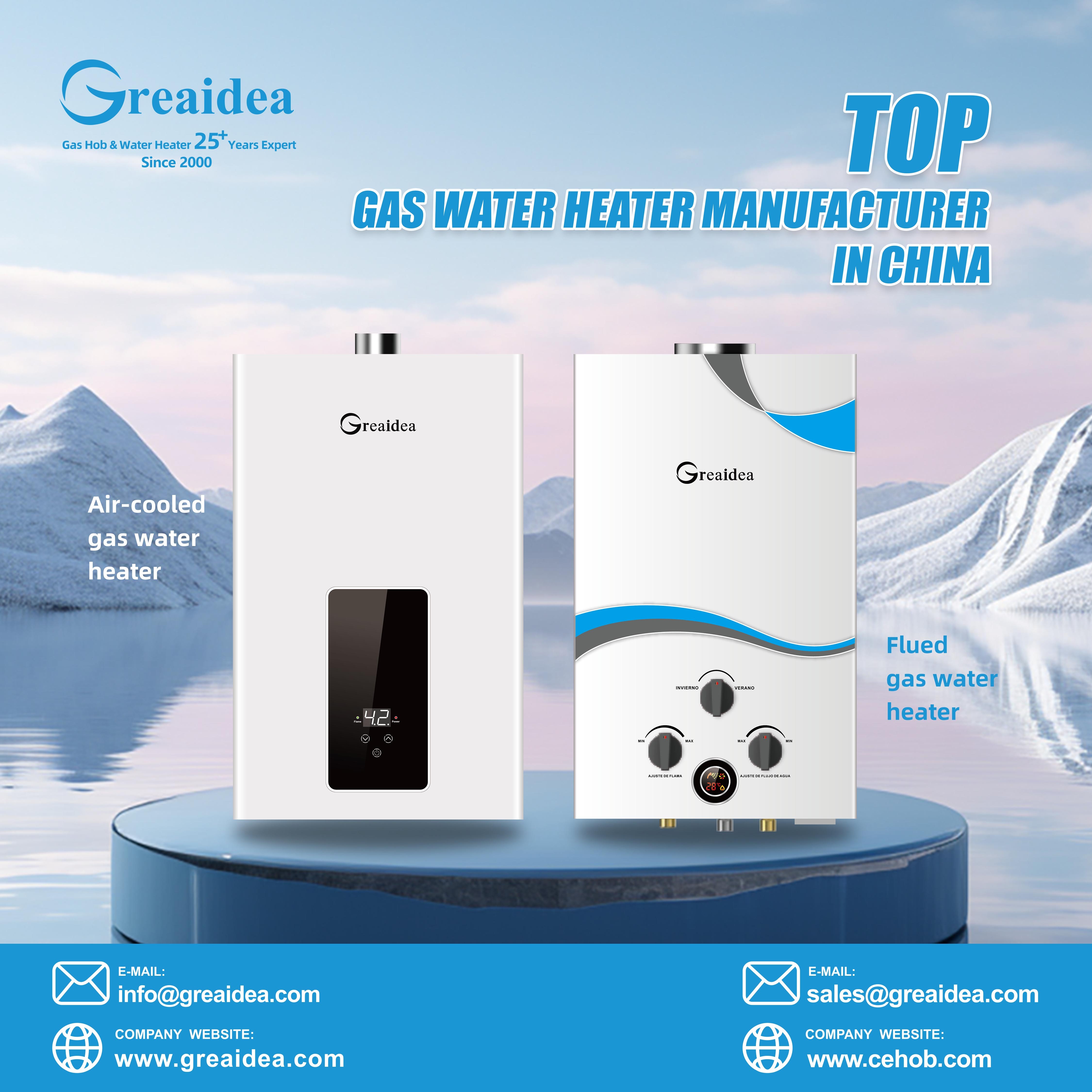 Greaidea is top gas water heater manufacturer in China