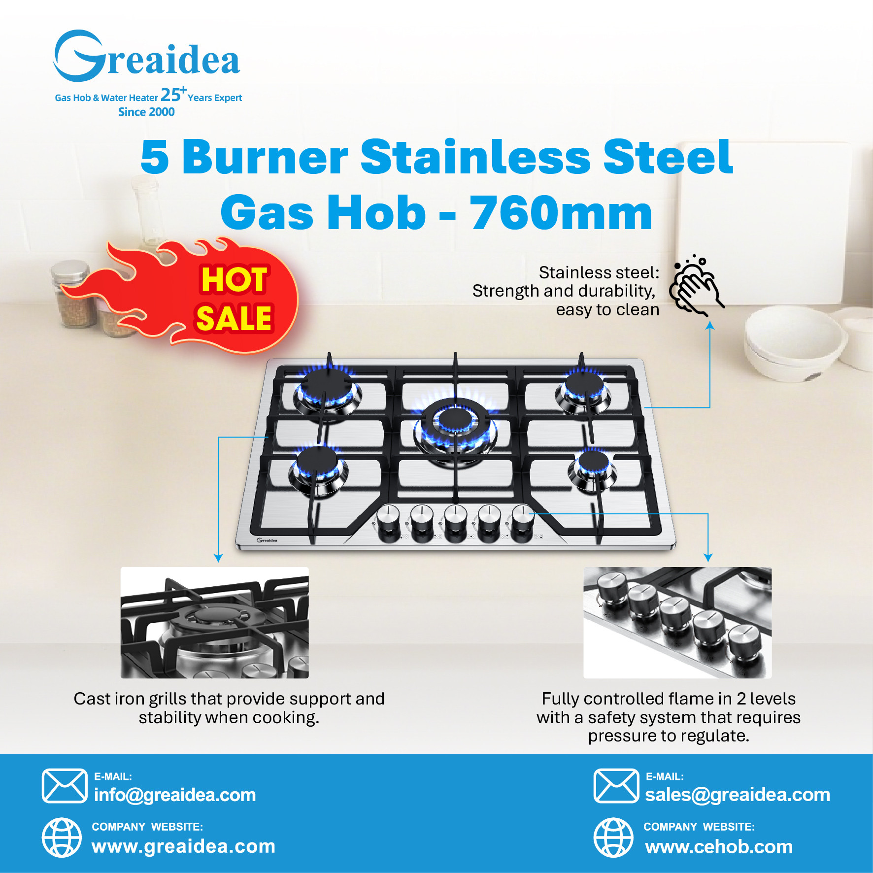 Why More Kitchen Appliance Brands Are Choosing Chinese Gas Hob Manufacturers