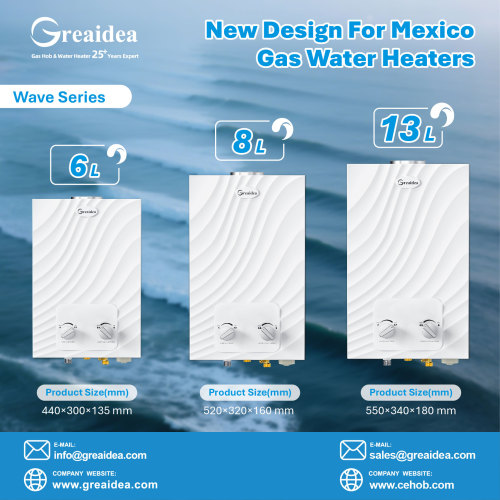 Introducing the Wave Series: Greaidea's New Flue-Type Gas Water Heater Designed for the Mexican Market