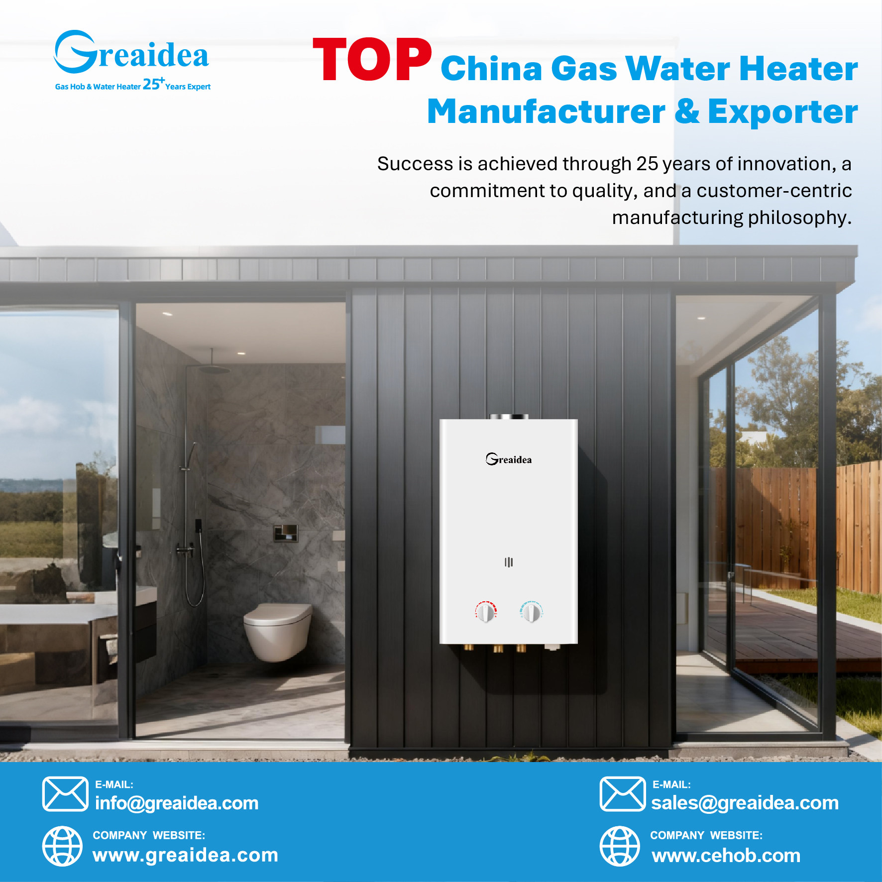best tankless gas water heater from top gas water heater manufacturer