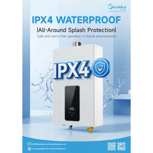 Installed Outdoors? Why IPX4 Protection Is a Must for Gas Water Heater Brands