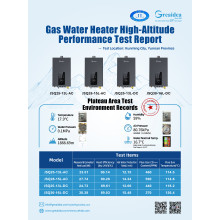 Official Release: Greaidea Gas Water Heaters Deliver Up to 90% Efficiency in High Altitude Tests