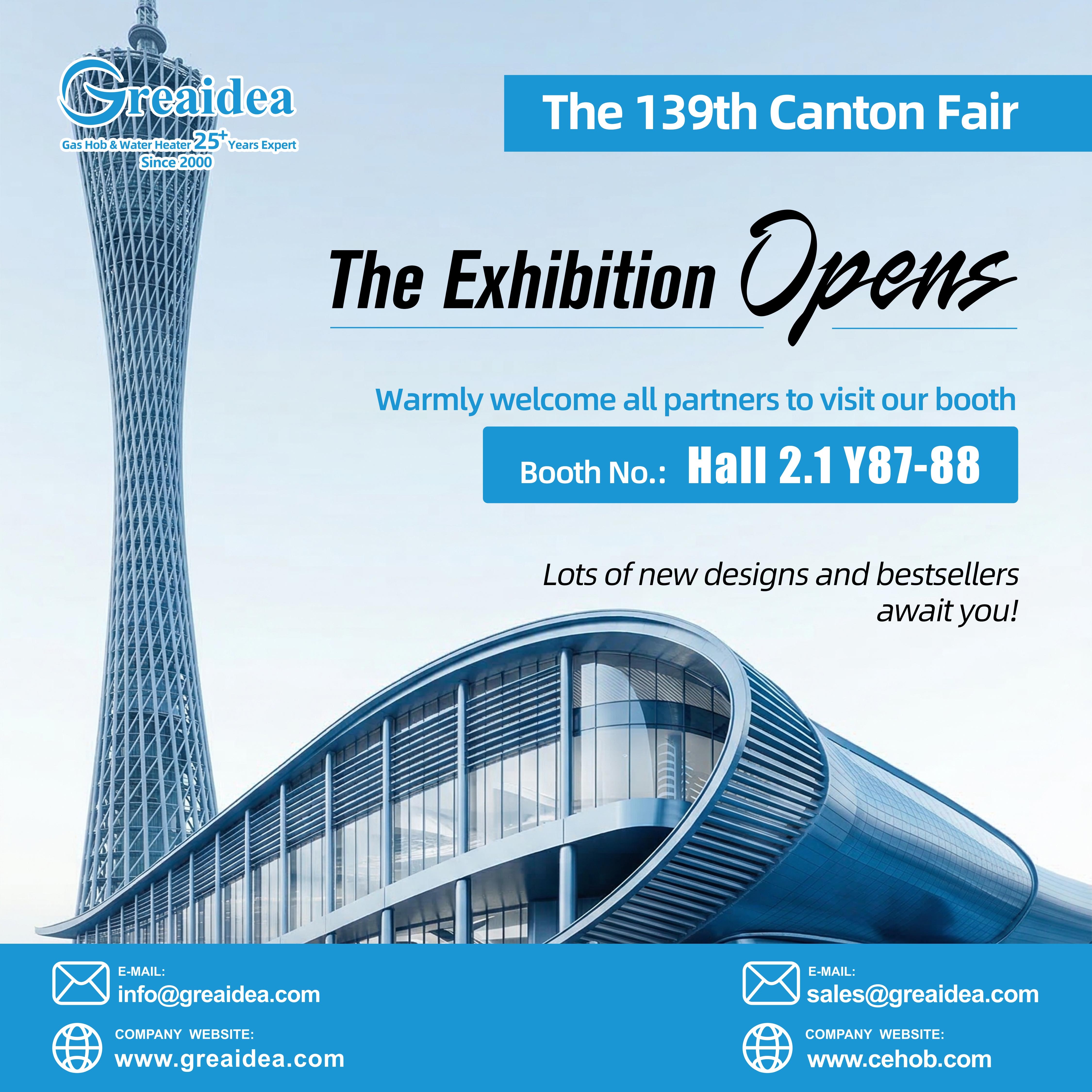 Greaidea participated in the 139th Canton Fair