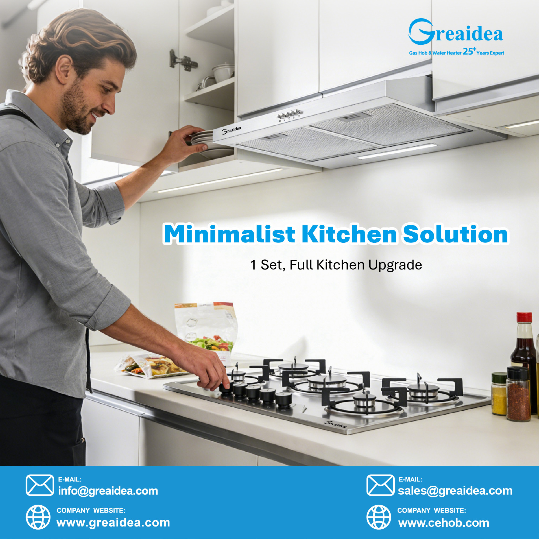 Greaidea's kitchen appliacne set