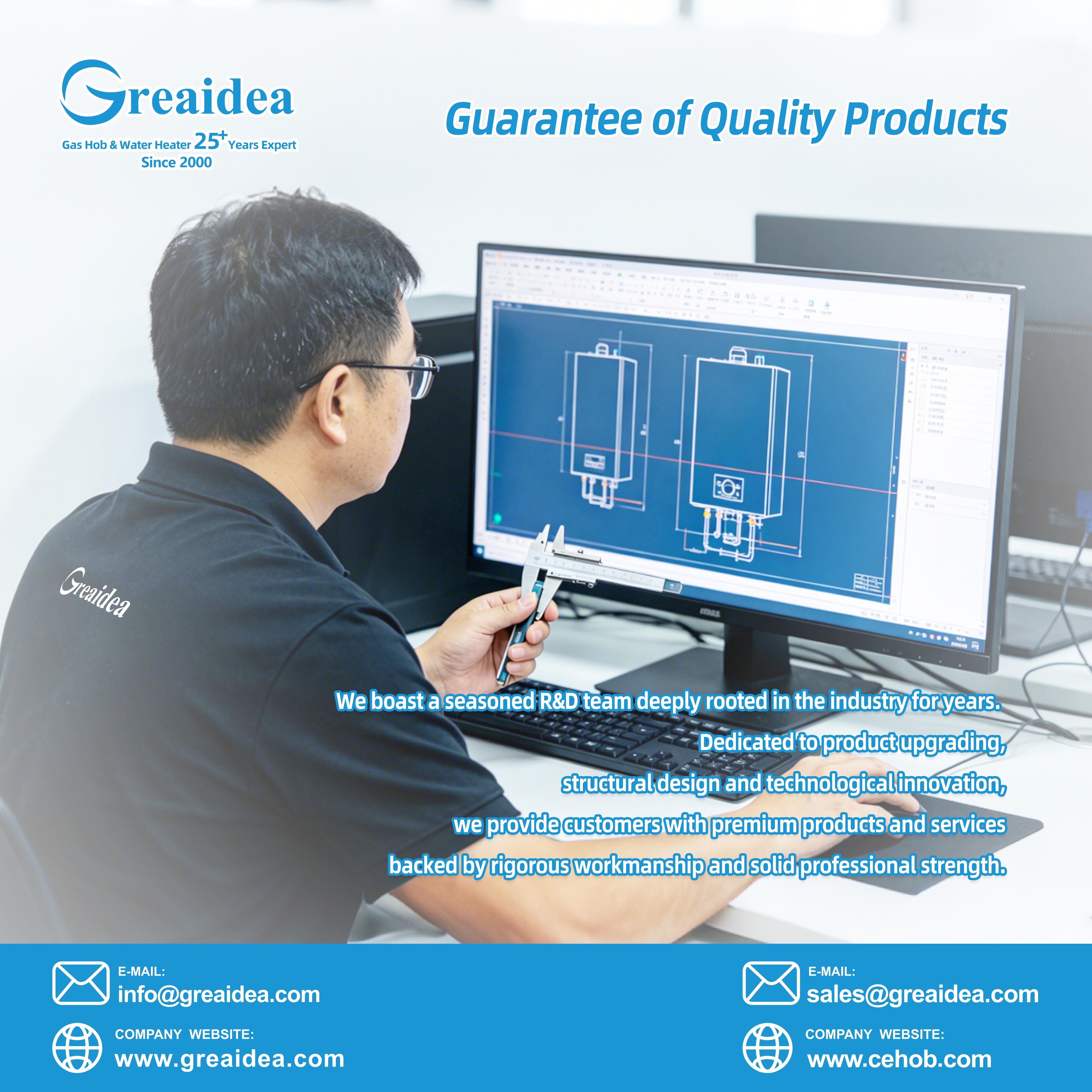 Greaidea's professional R&D team