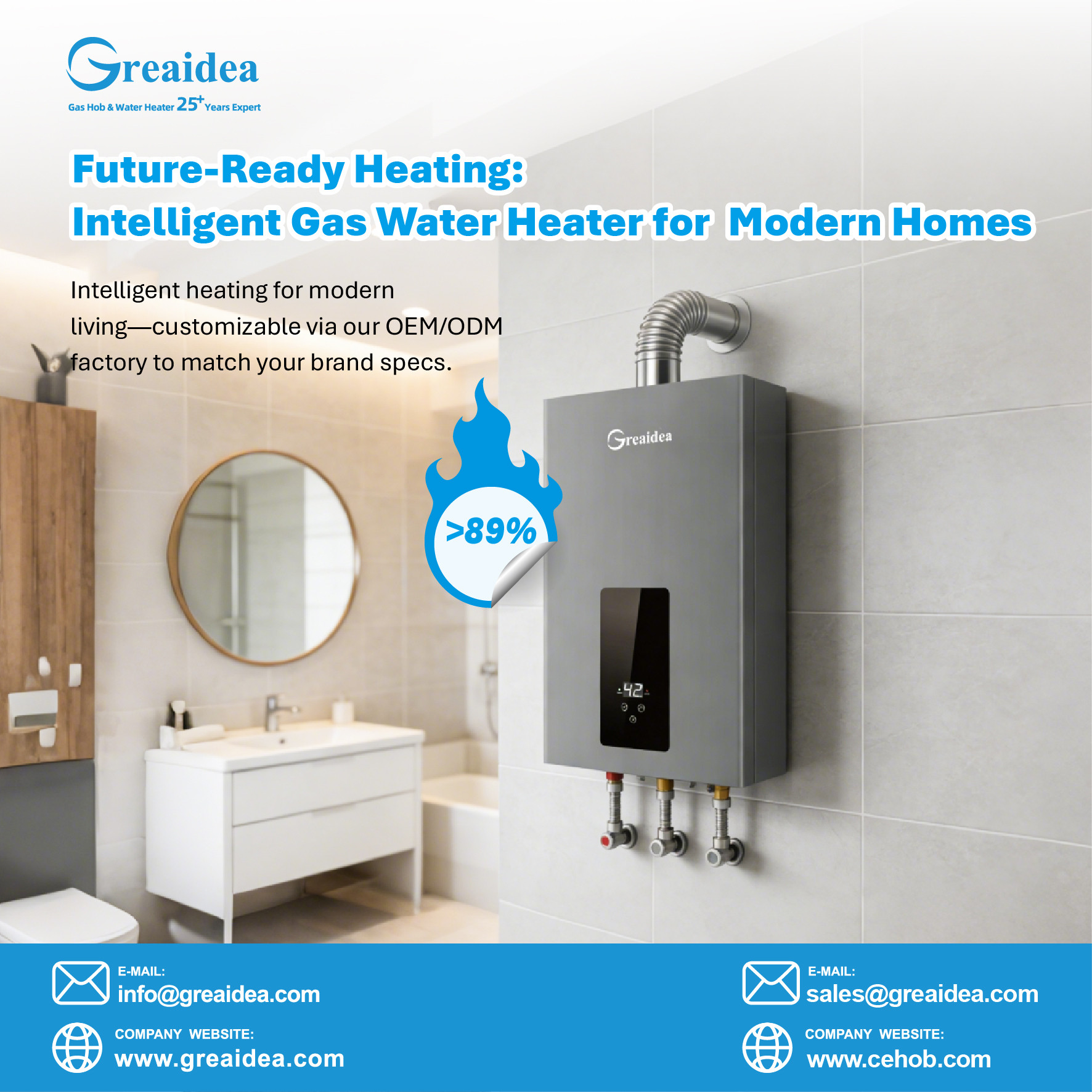 Greaidea's best tankless gas water heater