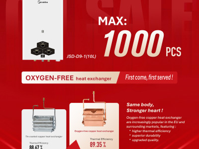 Good News: Greaidea Introduces Oxygen-Free Copper Heat Exchanger Promotion