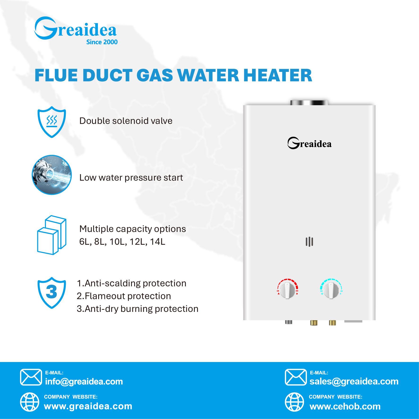 best flue gas water heater