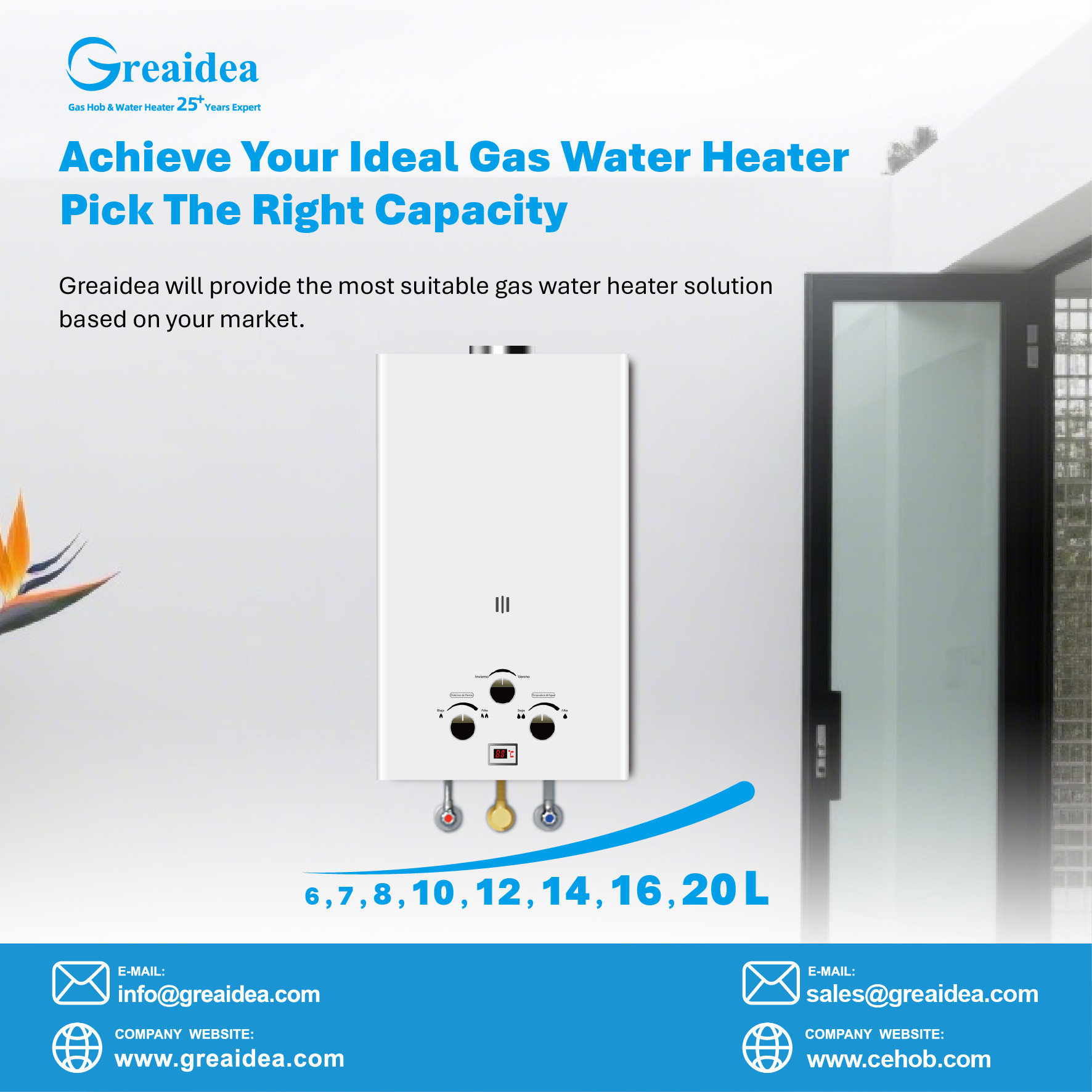Greaidea provide best gas water heater solution