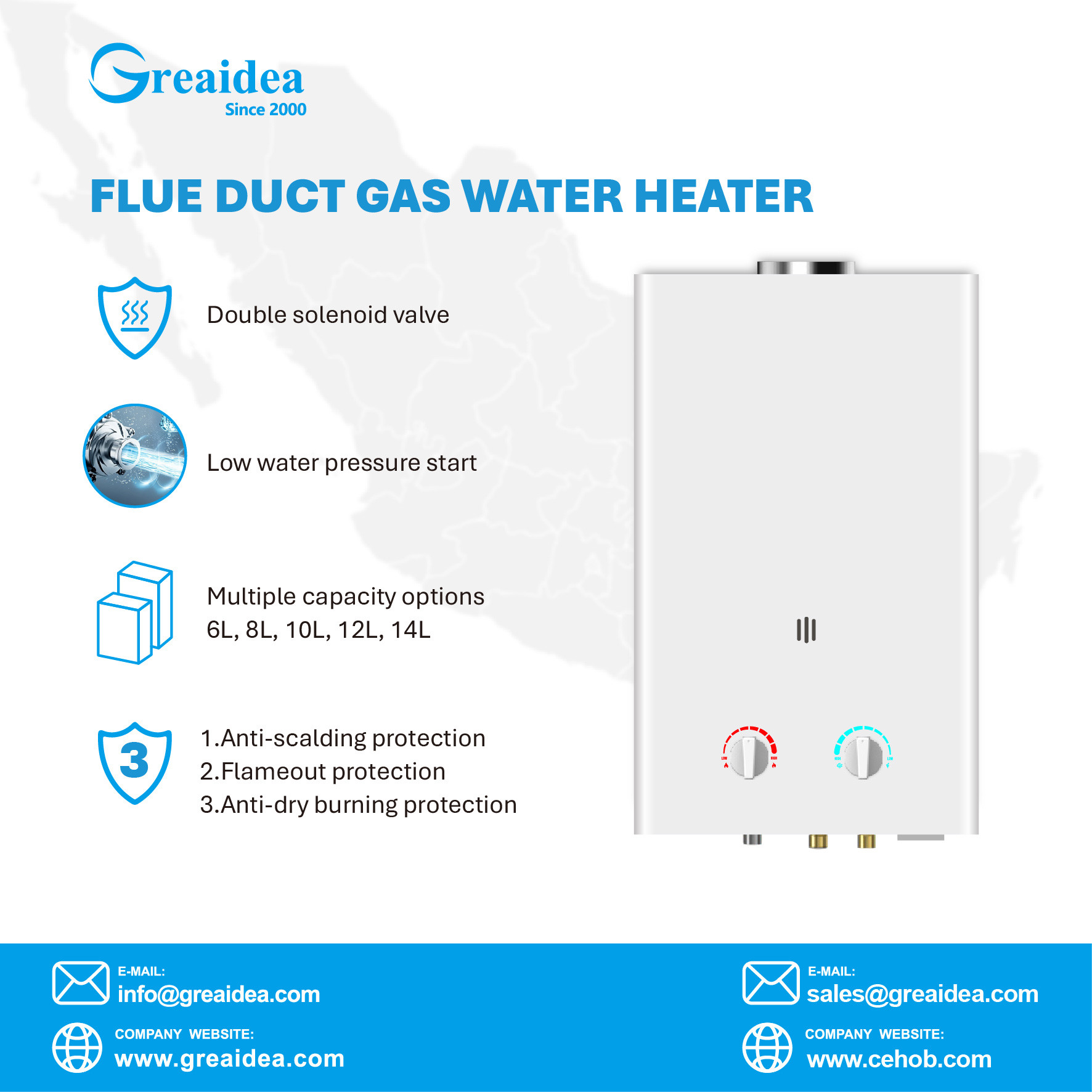 best flue gas water heater