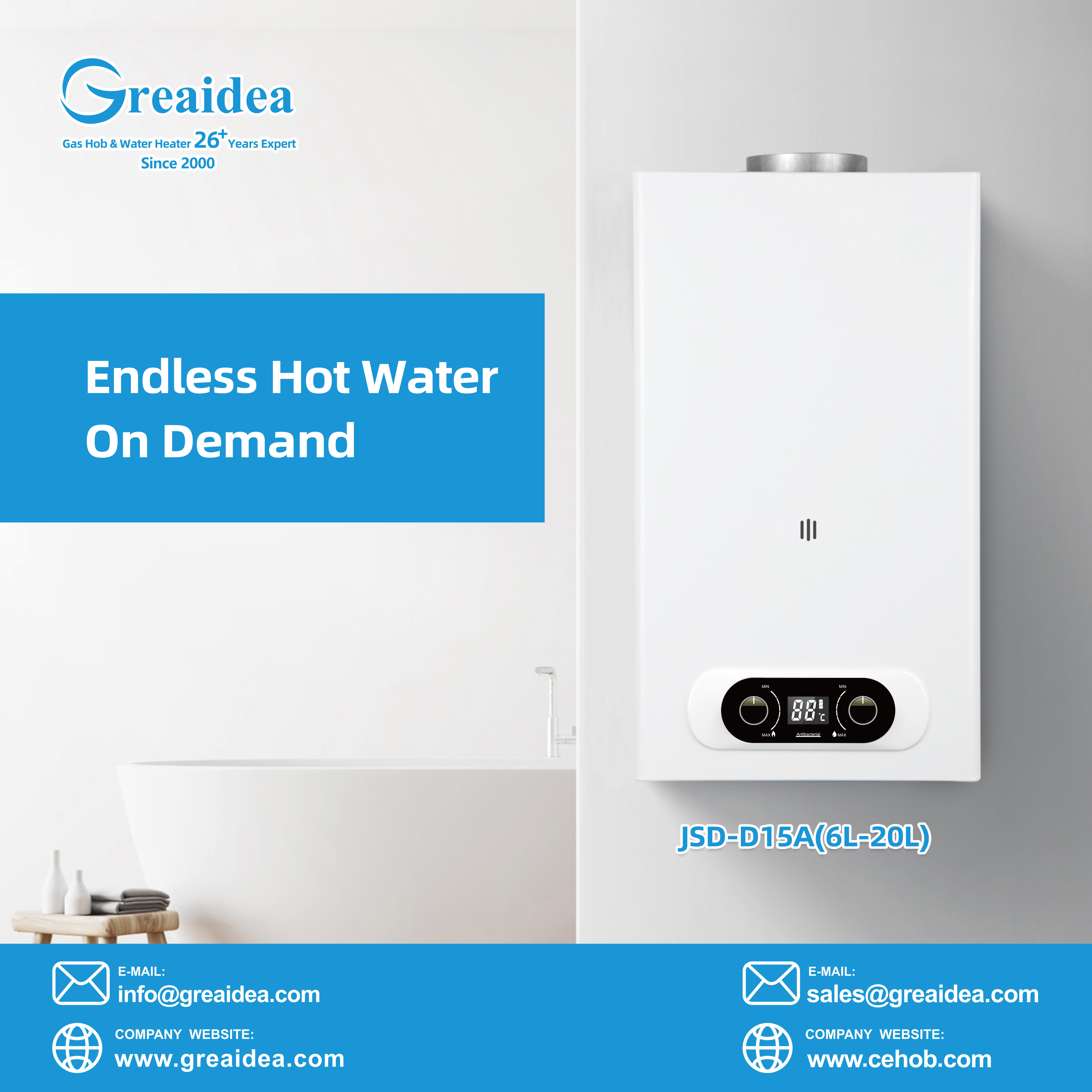 tankless gas water heater