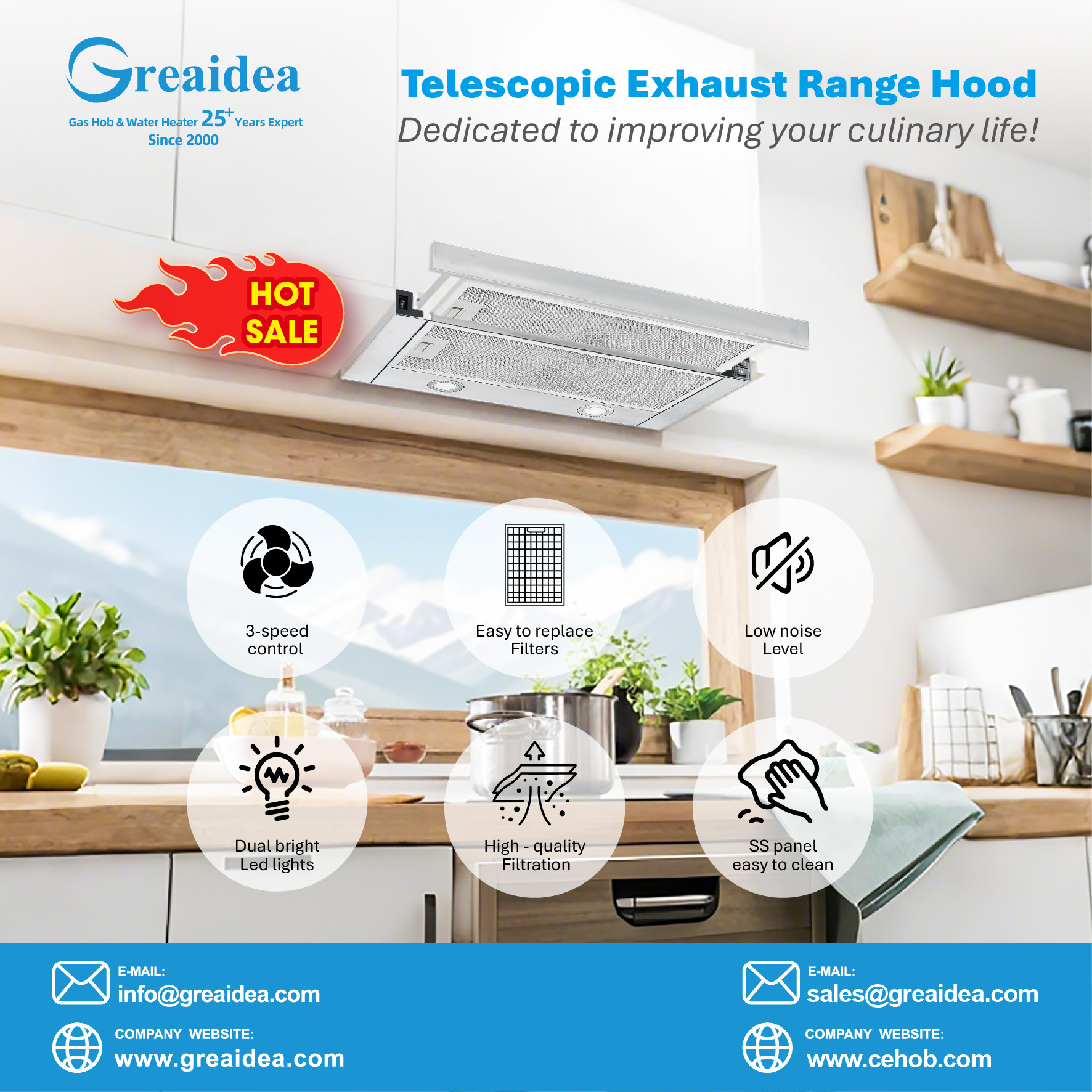 Greaidea's kitchen appliacne set