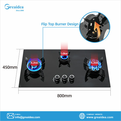 Built-in Flip Burner Gas Hob GS403