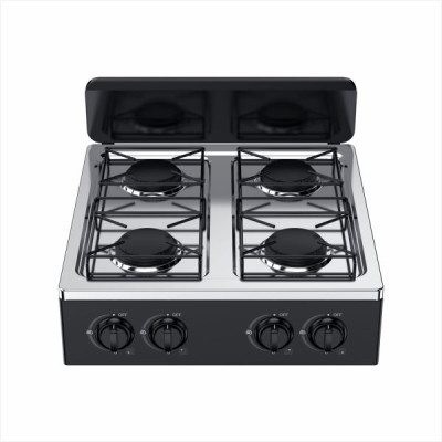 Stainless Stee Gas Stovel Countertop Four Burner Liquefied Petroleum Gas Stove TGB4-PS