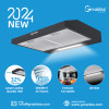 Black/White Slim Exhaust Range Hood MCHS-600B/W