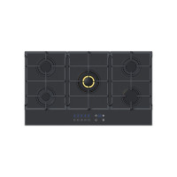 5 Burner Electronic Touch Control Glass Gas Hob MGBG-905T |36 Inch