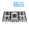 5 Burner Stainless Steel Gas Hob MGBS-765T|760mm