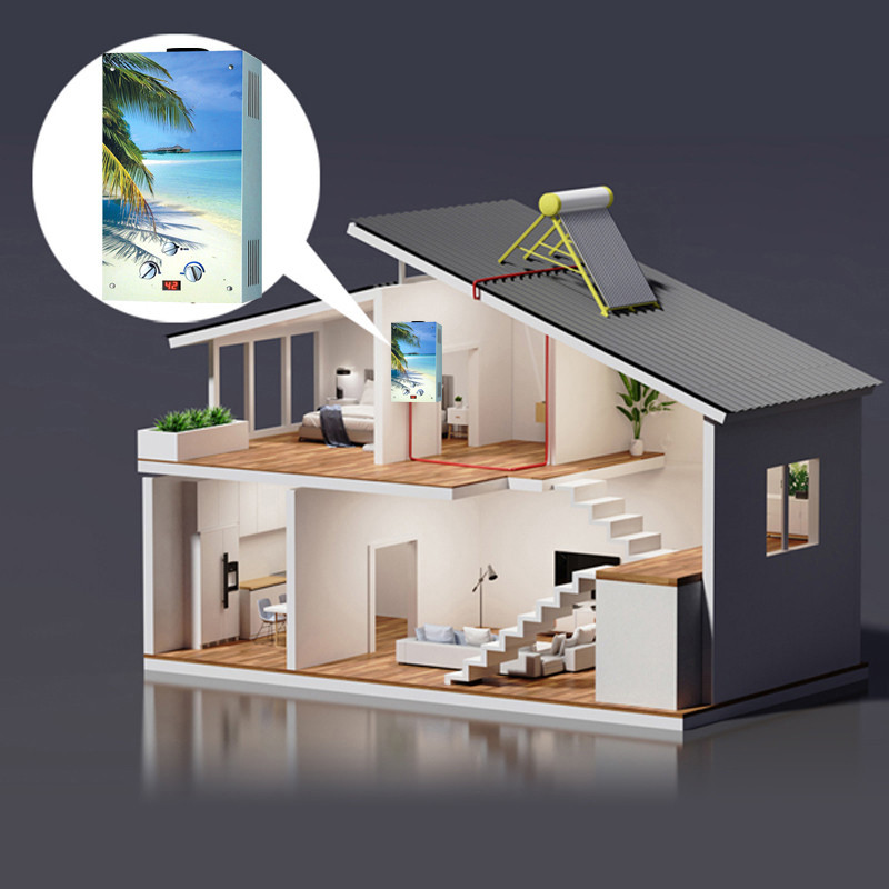 Greaidea's Solar Backup Gas Water Heater