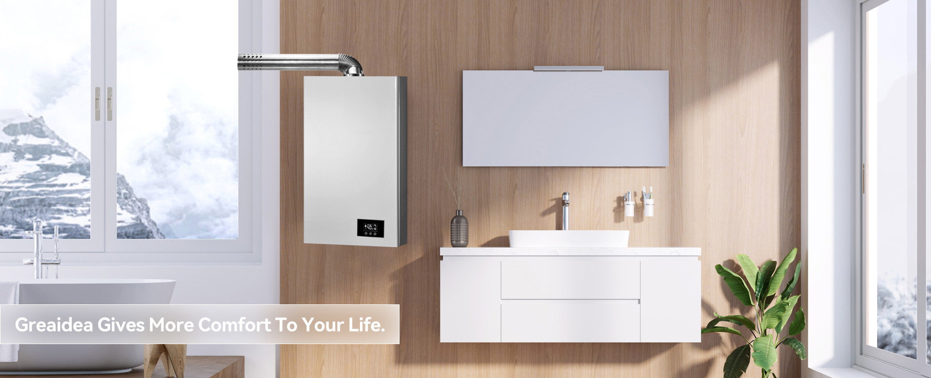 Application Scenario of Greaidea's Constant Temperature Gas Water Heater