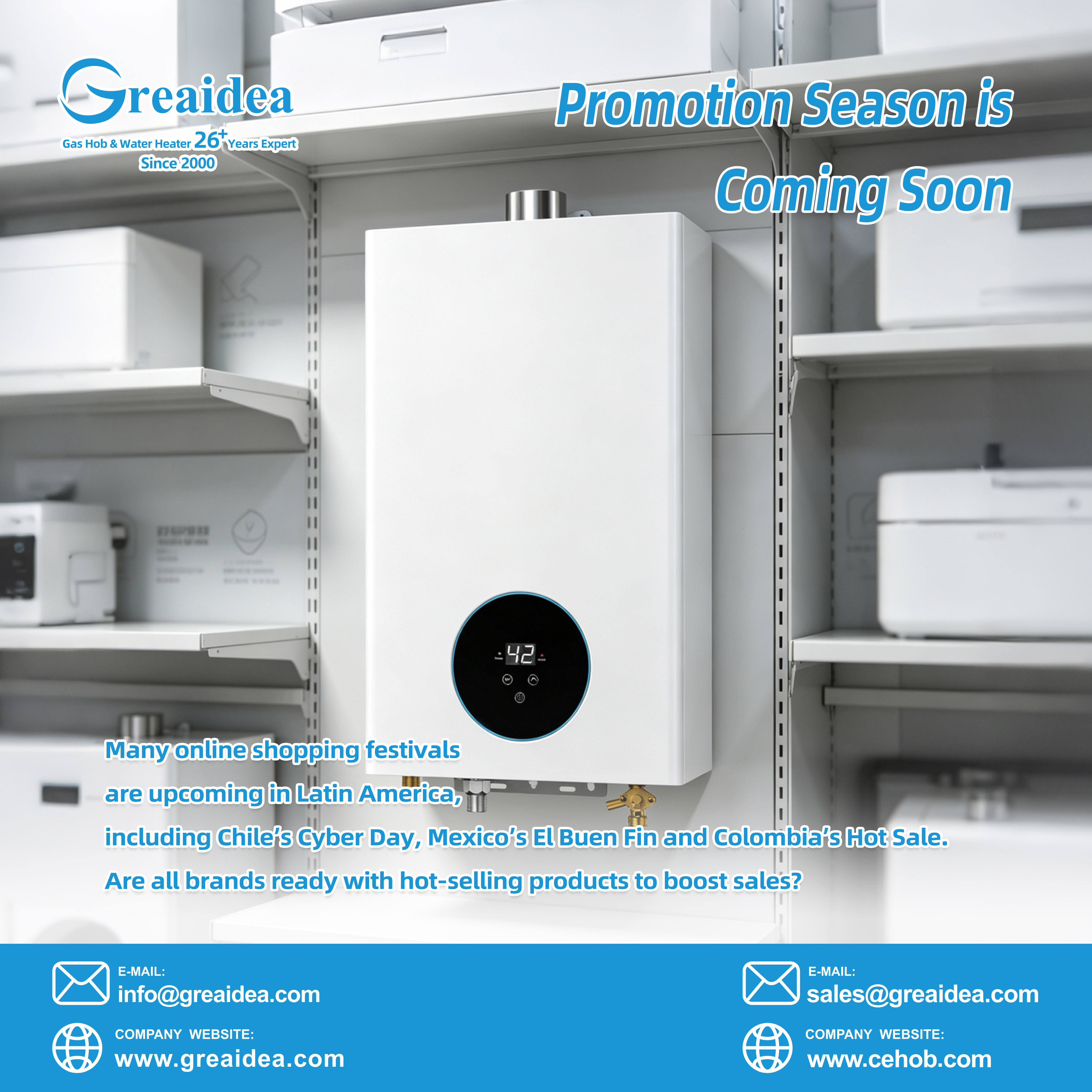 Is Your Brand Ready for Latin America's Biggest Shopping Season? Time to Plan Your Next Best-Selling Gas Appliances