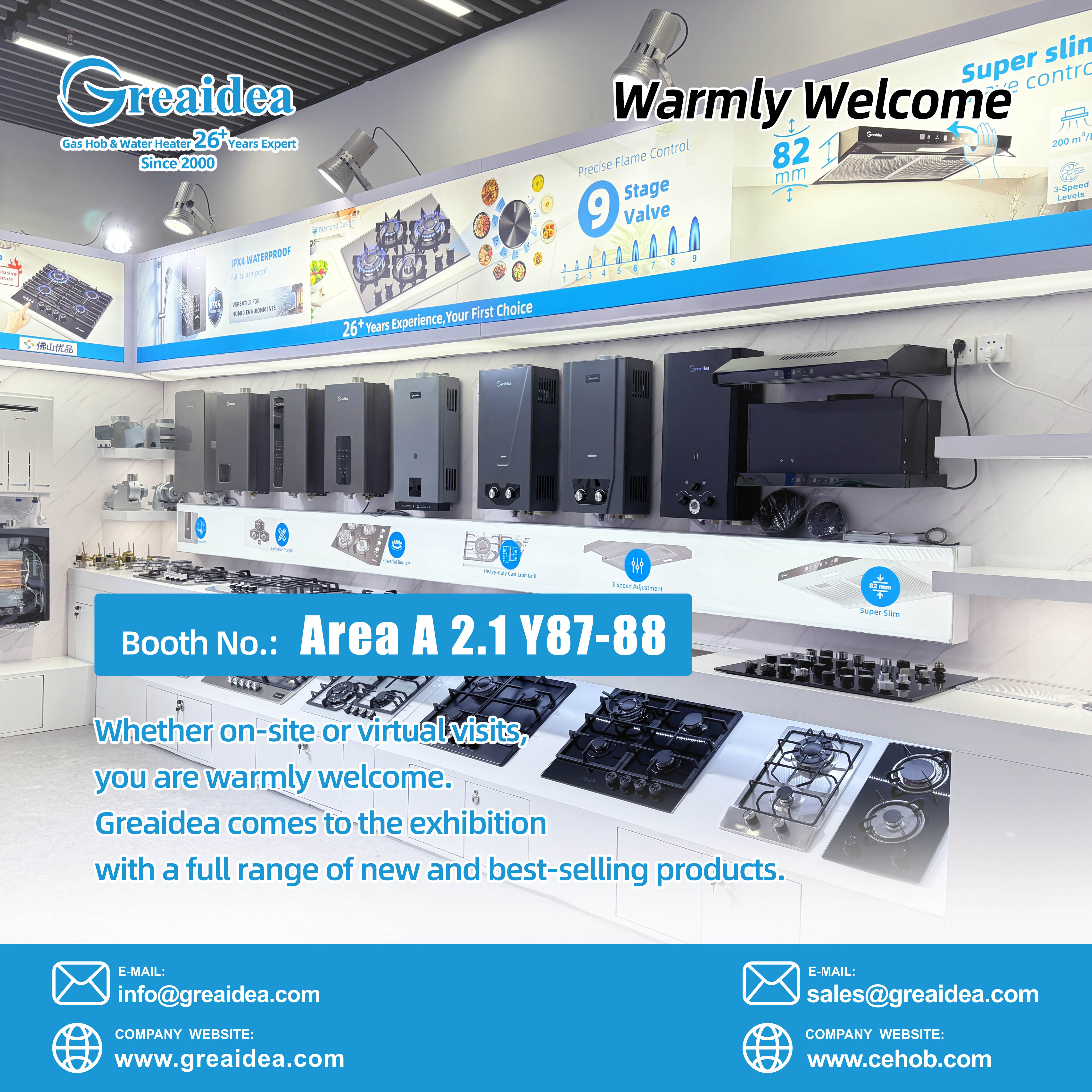 Greaidea's booth at the 140th Canton Fair